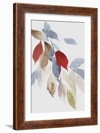 Fall Coloured Leaves I-Asia Jensen-Framed Art Print