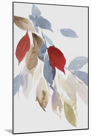 Fall Coloured Leaves I-Asia Jensen-Mounted Art Print