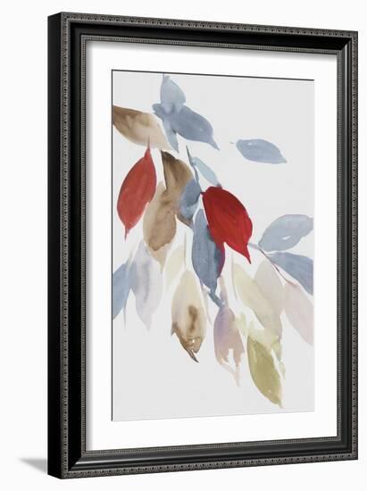 Fall Coloured Leaves I-Asia Jensen-Framed Art Print