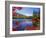 Fall Colours, Moose Pond, with Mount Pleasant in the Background, Maine, New England, USA-Roy Rainford-Framed Photographic Print