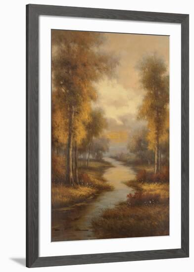 Fall Creek-Pierre-Framed Art Print