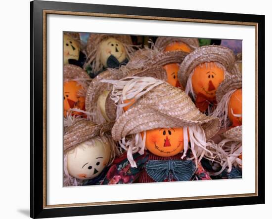 Fall Decorations, Arts and Crafts, Maggie Valley, North Carolina, USA-null-Framed Photographic Print