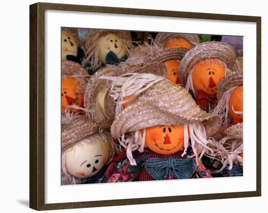 Fall Decorations, Arts and Crafts, Maggie Valley, North Carolina, USA-null-Framed Photographic Print