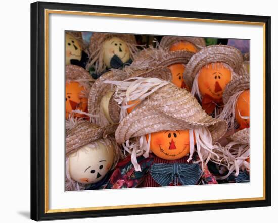 Fall Decorations, Arts and Crafts, Maggie Valley, North Carolina, USA-null-Framed Photographic Print