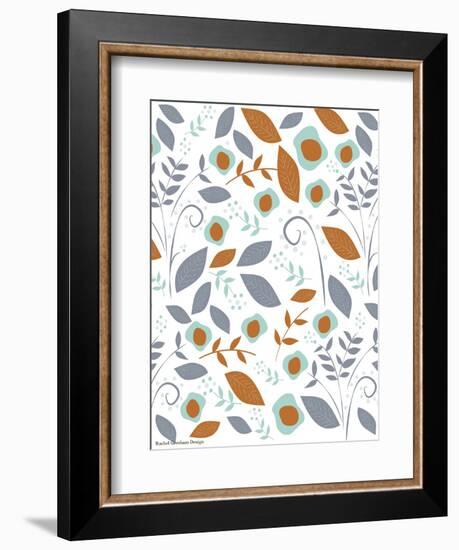 Fall Floral Pattern-Rachel Gresham-Framed Giclee Print