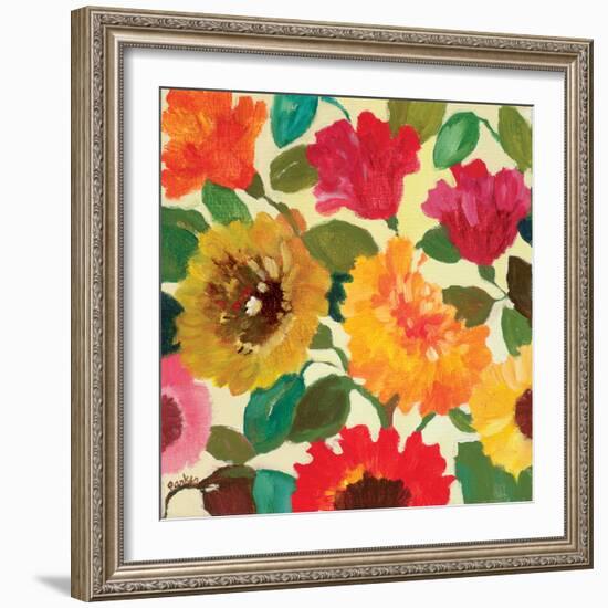 Fall Garden 1-Kim Parker-Framed Giclee Print