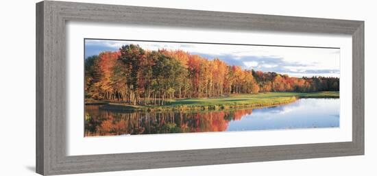 Fall Golf Course New England, USA-null-Framed Photographic Print