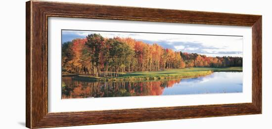 Fall Golf Course New England, USA-null-Framed Photographic Print