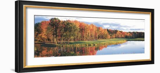 Fall Golf Course New England, USA-null-Framed Photographic Print