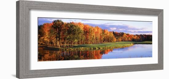 Fall Golf Course New England-null-Framed Photographic Print