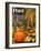 "Fall Harvest," Saturday Evening Post Cover, October 27, 1945-John Atherton-Framed Giclee Print