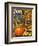 "Fall Harvest," Saturday Evening Post Cover, October 27, 1945-John Atherton-Framed Giclee Print