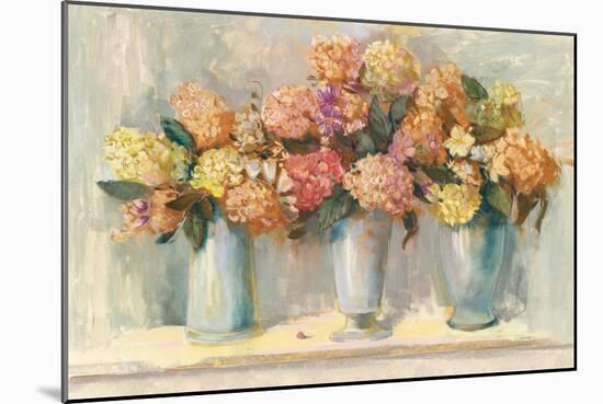 Fall Hydrangea Bouquets-Carol Rowan-Mounted Art Print