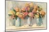 Fall Hydrangea Bouquets-Carol Rowan-Mounted Art Print