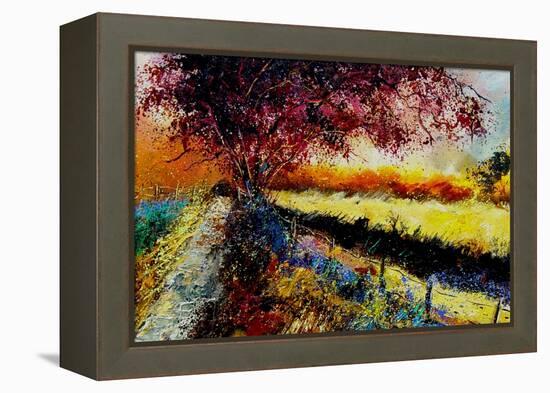 Fall In Gendron 2-Pol Ledent-Framed Stretched Canvas