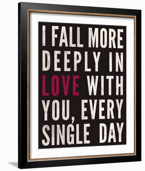 Fall in Love-Sasha Blake-Framed Giclee Print