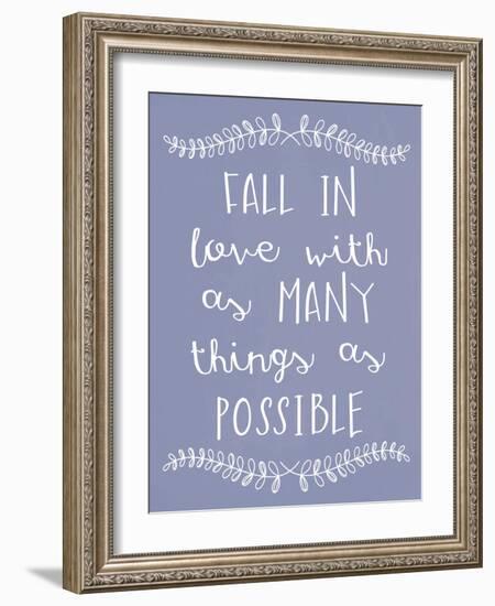 Fall in Love-Erin Clark-Framed Giclee Print