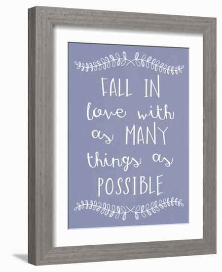 Fall in Love-Erin Clark-Framed Giclee Print