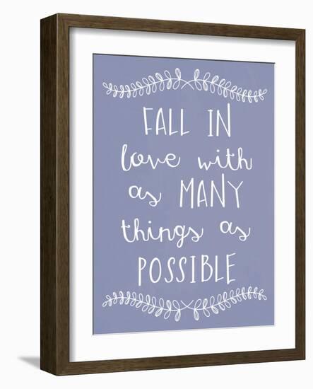 Fall in Love-Erin Clark-Framed Giclee Print