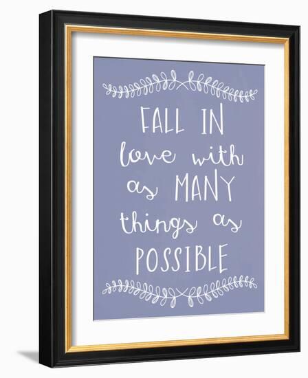 Fall in Love-Erin Clark-Framed Giclee Print