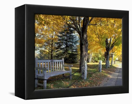 Fall in New England, New Hampshire, USA-Jerry & Marcy Monkman-Framed Premier Image Canvas