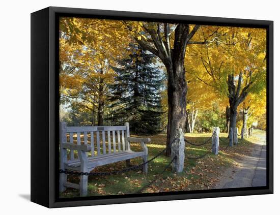 Fall in New England, New Hampshire, USA-Jerry & Marcy Monkman-Framed Premier Image Canvas