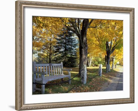 Fall in New England, New Hampshire, USA-Jerry & Marcy Monkman-Framed Photographic Print