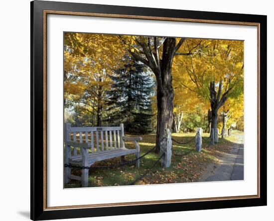 Fall in New England, New Hampshire, USA-Jerry & Marcy Monkman-Framed Photographic Print
