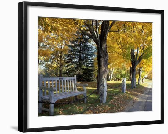 Fall in New England, New Hampshire, USA-Jerry & Marcy Monkman-Framed Photographic Print