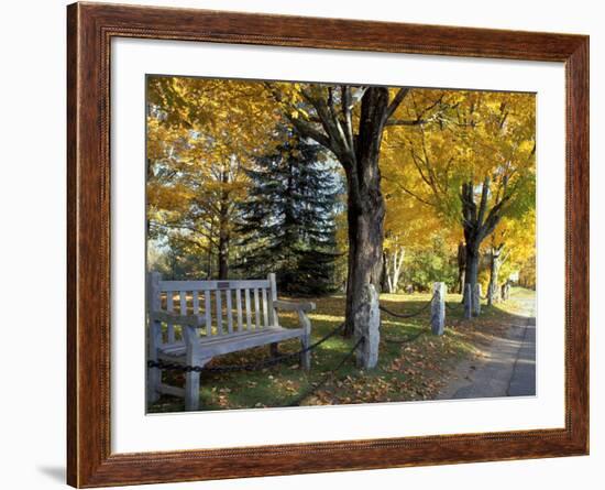 Fall in New England, New Hampshire, USA-Jerry & Marcy Monkman-Framed Photographic Print