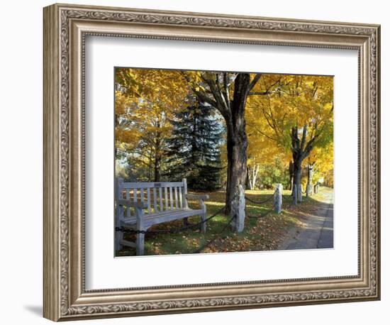 Fall in New England, New Hampshire, USA-Jerry & Marcy Monkman-Framed Photographic Print