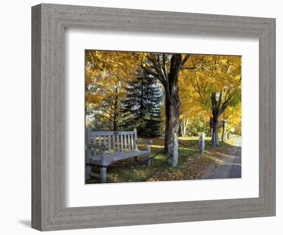 Fall in New England, New Hampshire, USA-Jerry & Marcy Monkman-Framed Photographic Print