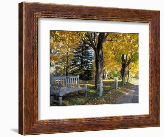 Fall in New England, New Hampshire, USA-Jerry & Marcy Monkman-Framed Photographic Print