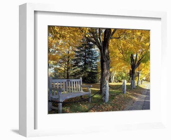 Fall in New England, New Hampshire, USA-Jerry & Marcy Monkman-Framed Photographic Print