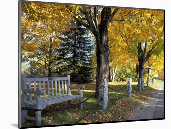 Fall in New England, New Hampshire, USA-Jerry & Marcy Monkman-Mounted Photographic Print