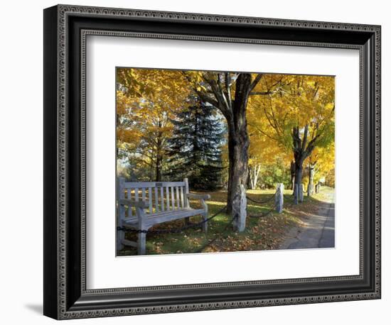 Fall in New England, New Hampshire, USA-Jerry & Marcy Monkman-Framed Photographic Print