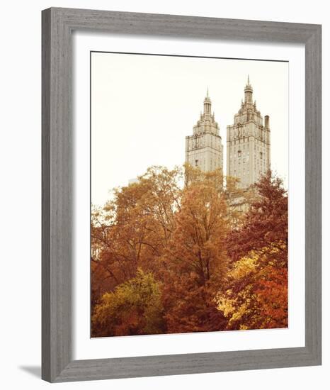 Fall in the City I-Irene Suchocki-Framed Giclee Print