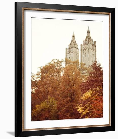 Fall in the City I-Irene Suchocki-Framed Giclee Print