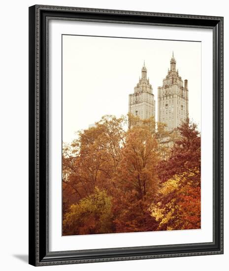 Fall in the City I-Irene Suchocki-Framed Giclee Print