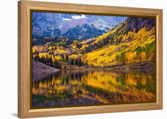 Fall in the Colorado-duallogic-Framed Premier Image Canvas