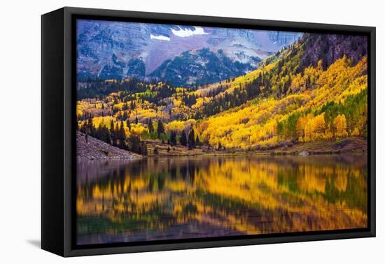 Fall in the Colorado-duallogic-Framed Premier Image Canvas