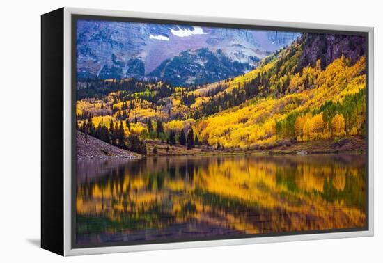 Fall in the Colorado-duallogic-Framed Premier Image Canvas