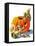 Fall Is Here - Child Life-Keith Ward-Framed Premier Image Canvas