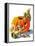 Fall Is Here - Child Life-Keith Ward-Framed Premier Image Canvas
