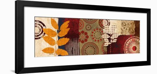 Fall Leaf Panel II-Michael Marcon-Framed Premium Giclee Print