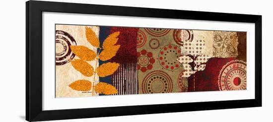 Fall Leaf Panel II-Michael Marcon-Framed Art Print