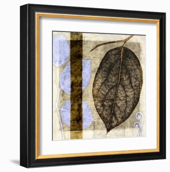 Fall Leaves and Pier II-Christine Zalewski-Framed Art Print