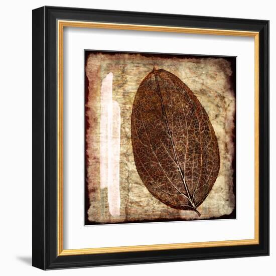 Fall Leaves II-Christine Zalewski-Framed Art Print