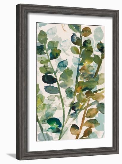 Fall Leaves II-Asia Jensen-Framed Art Print