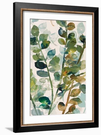Fall Leaves II-Asia Jensen-Framed Art Print